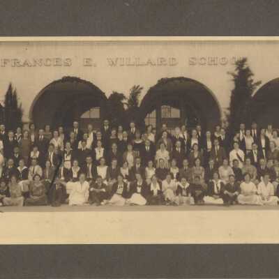 Willard School graduating class, June 1921