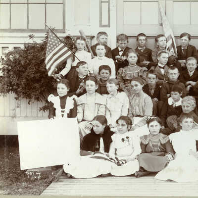 Columbus School students