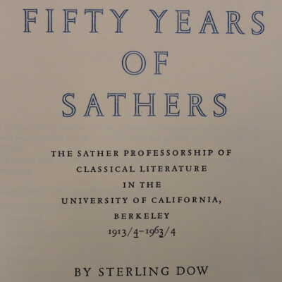 Fifty Years of Sathers