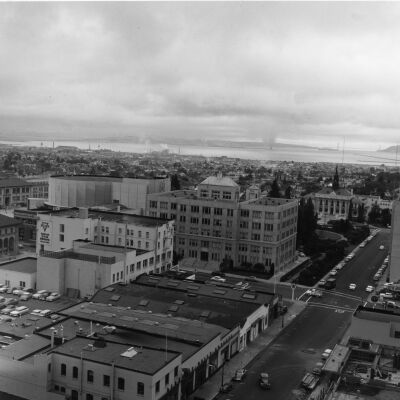 View to bay from Wells Fargo Building