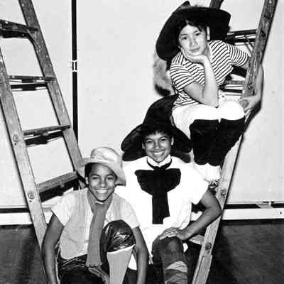 Young actors at the Roberts and Blank Dance Theater