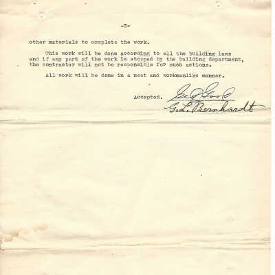72: Bernhardt/Good letter, May 12, 1930. 