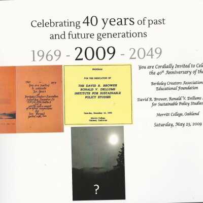 50 years; homecoming for an idea