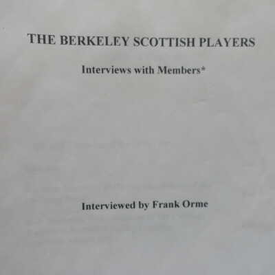 Berkeley scottish players, the