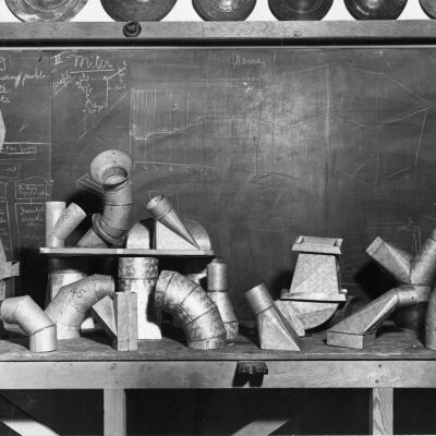 World War II sheet metal samples