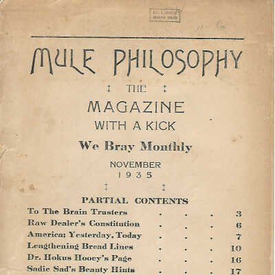 Mule philosophy