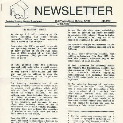 BPOA monthly