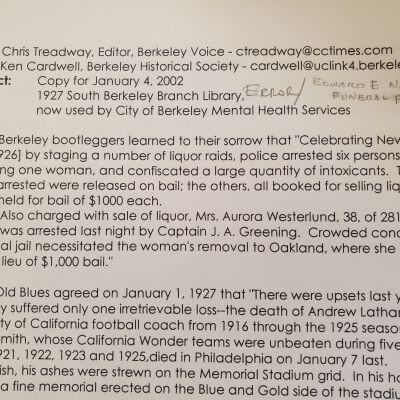 Seventy five Years Ago