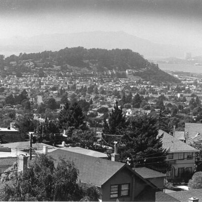 View to Albany Hill