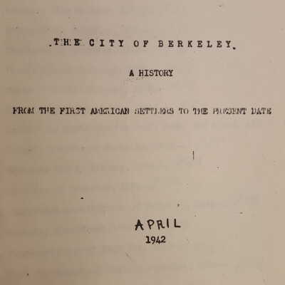 The City of Berkeley