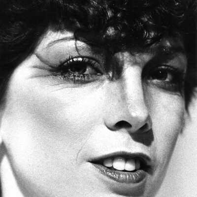 Woman with makeup for party