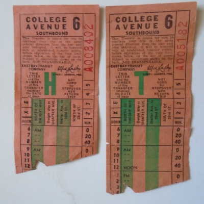 Bus Tickets