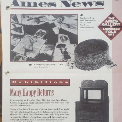Ames Gallery of American Folk Art: a look