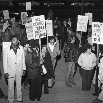 Picketers, Colgate Palmolive.