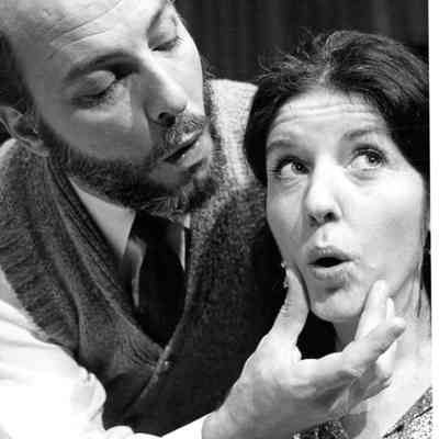 Bryan Thompson and Judith Marx in "PYGMALION" at the Berkeley Repertory Theatre