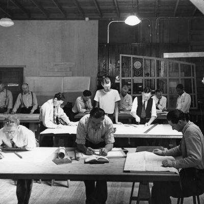 World War II classroom instruction