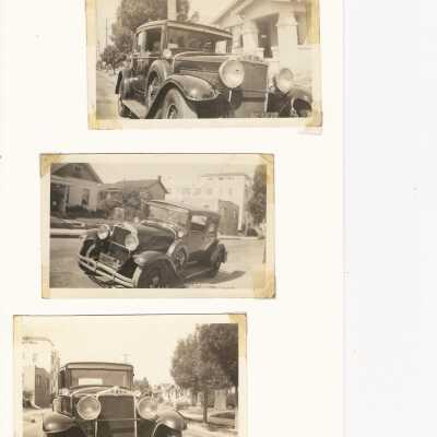 Hupmobile in front of 1387 Berkeley Way