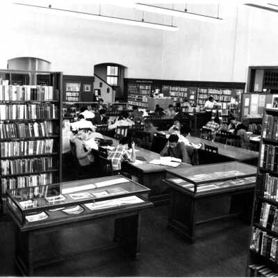 Berkeley Public Library reading room
