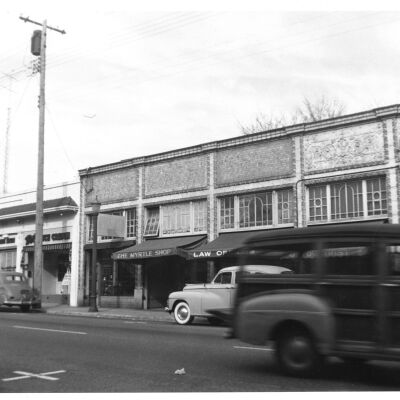 College Avenue commercial strip