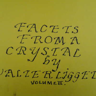 Facets from a crystal