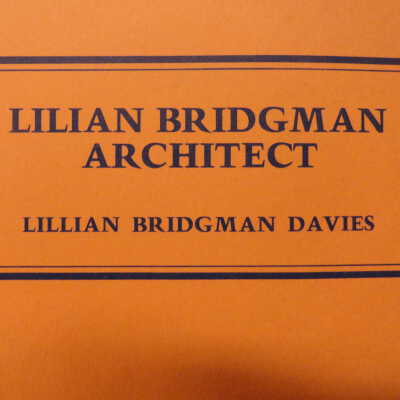 Lilian Bridgman, Architect