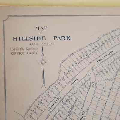 Map of Hillside Park