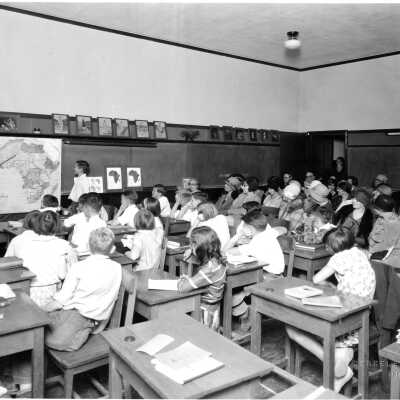 Hillside School geography lesson