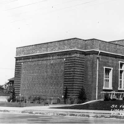 Lincoln School, 1933.