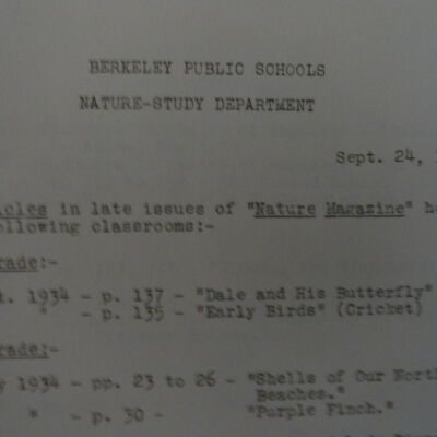 Berkeley Unified School District records