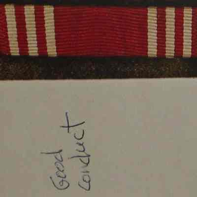 Good Conduct Ribbon