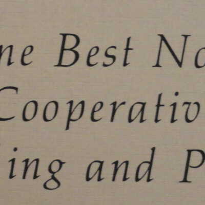Consumers Cooperative of Berkeley: its founding and philosophy