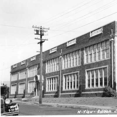 Edison School, 1933.