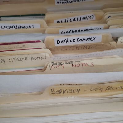 Berkeley Voice articles, ca. 1985-1990