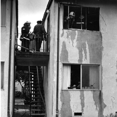 Apartment fire