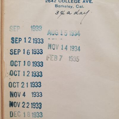 Books from Berkeley lending libraries