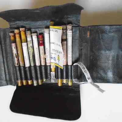 opened case