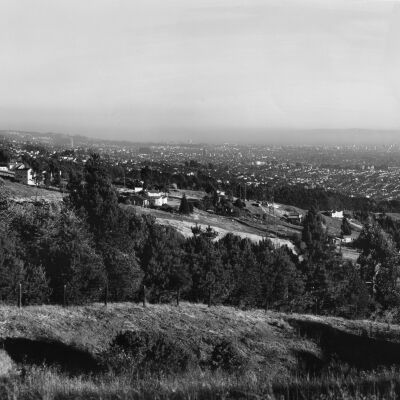 View southwest from El Cerrito hills