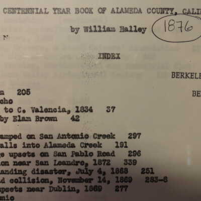 Centennial Year Book of Alameda County [index]