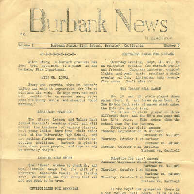 Burbank news