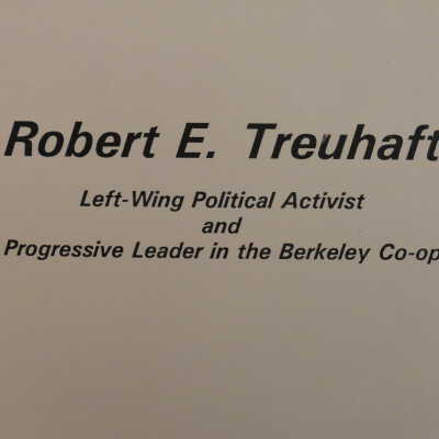 Left-Wing Political Activist and Progressive Leader in the Berkeley Co-Op