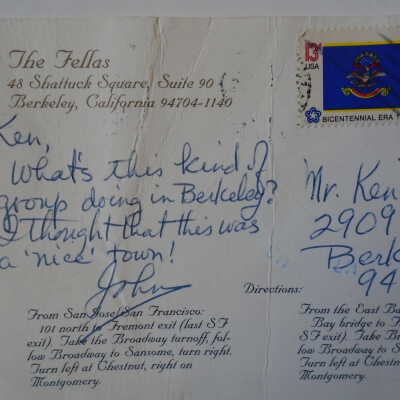 Postcard Invitation
