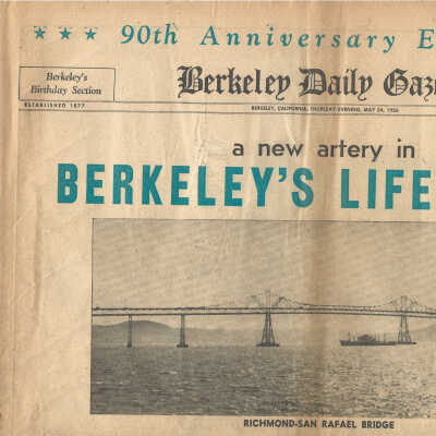 Berkeley Gazette Anniversary Edition