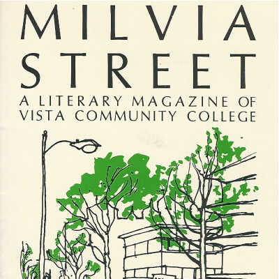 Milvia Street; a literary magazine of Vista Community College