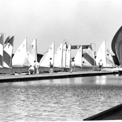 Sailboats at Aquatic Park