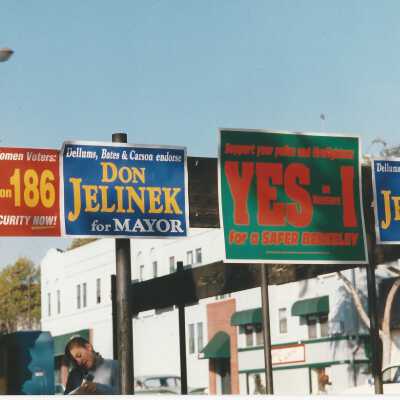 Political signs, 1994