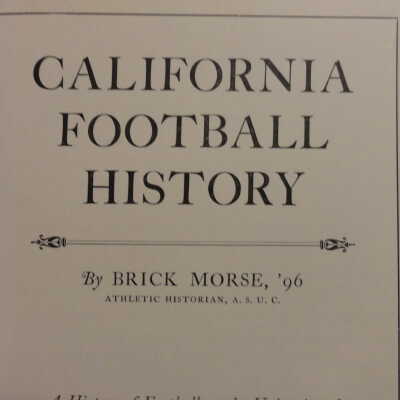 California Football History