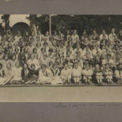 Willard School graduating class, 1929
