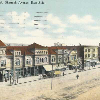 Berkeley, Cal. Shattuck Avenue, East Side