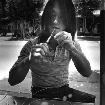 Telegraph Avenue street vendor