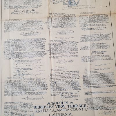 Berkeley View Terrace maps and documents.